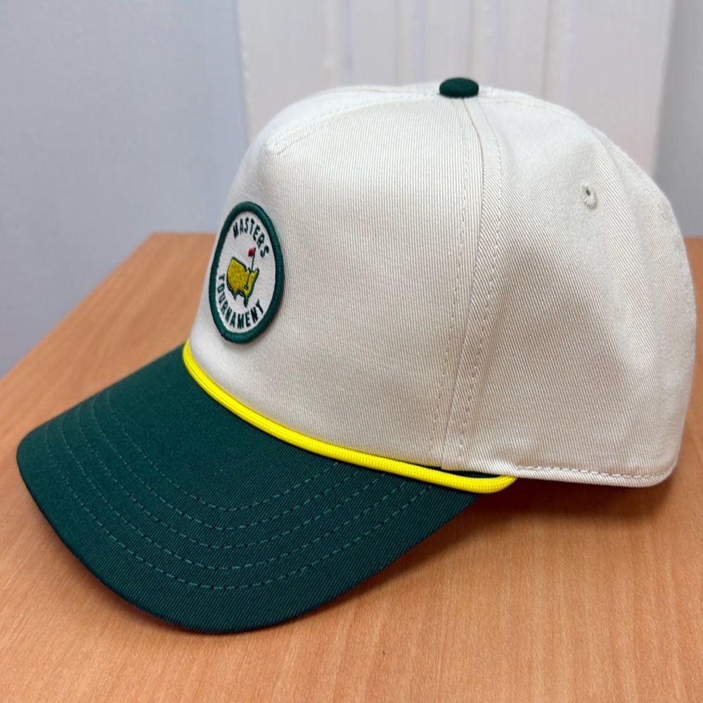 Masters Tournament Retro Color Block Patch Rope Hat!!🔥🔥🔥 - Picture 3 of 15